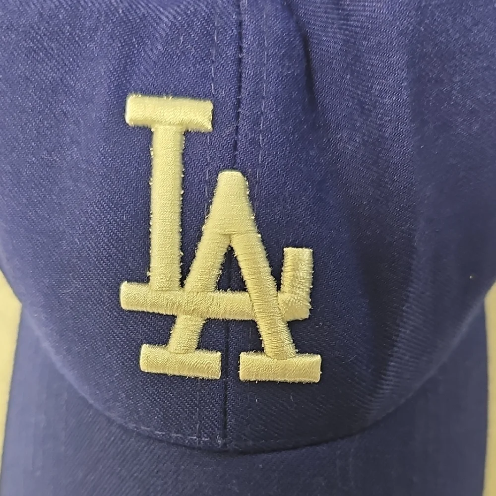 Vintage 90's LA Dodgers Hat Wool Dad Hat Retro By Twins - Picture 4 of 8